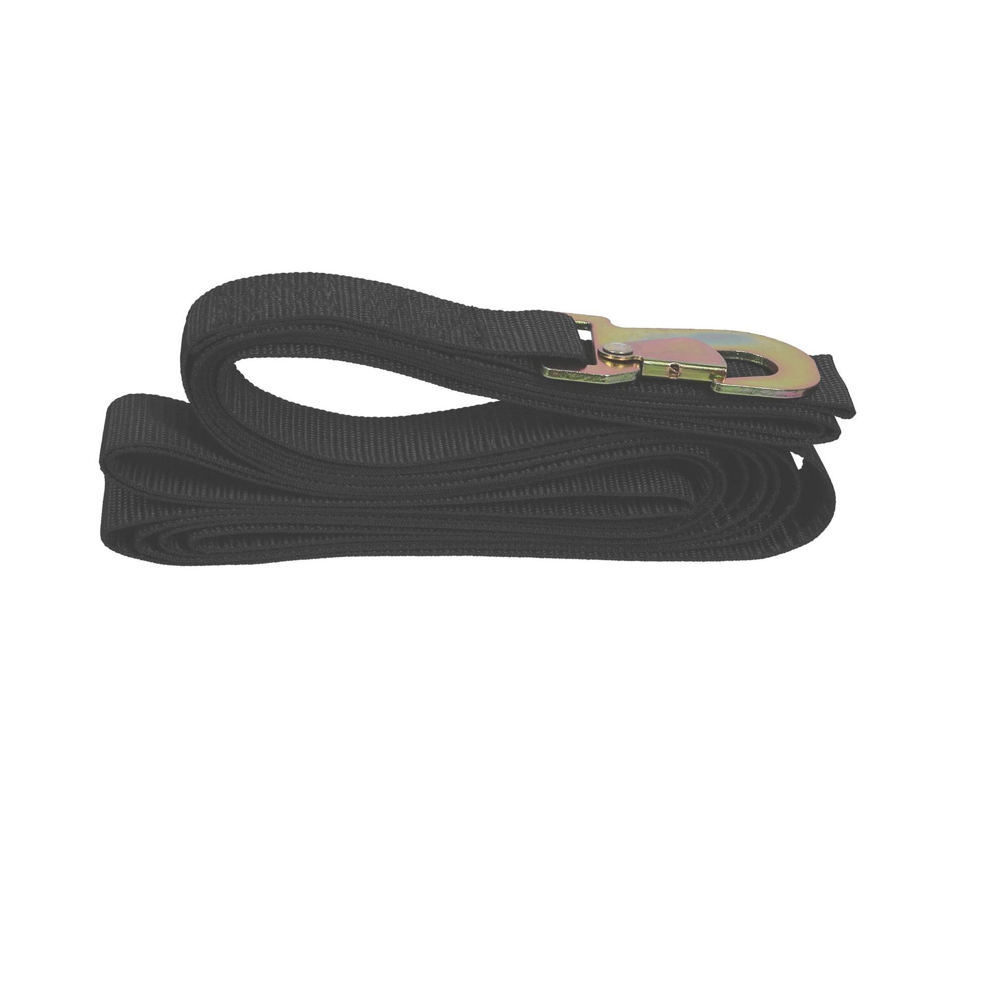 Sangle de traction noire 1500 kg - 47 mm x 6 m
