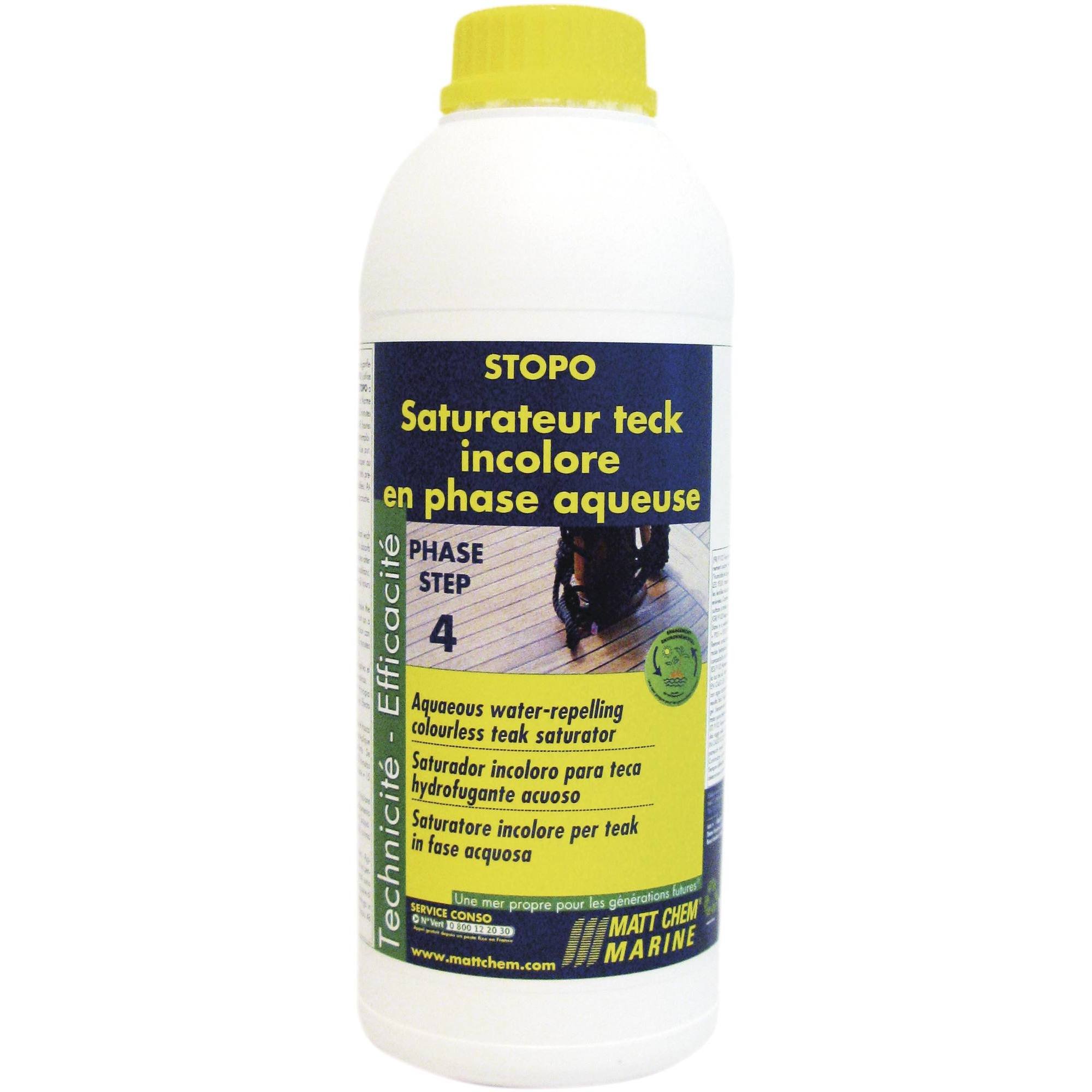 Saturateur teck hydrofugeant "STOPO"