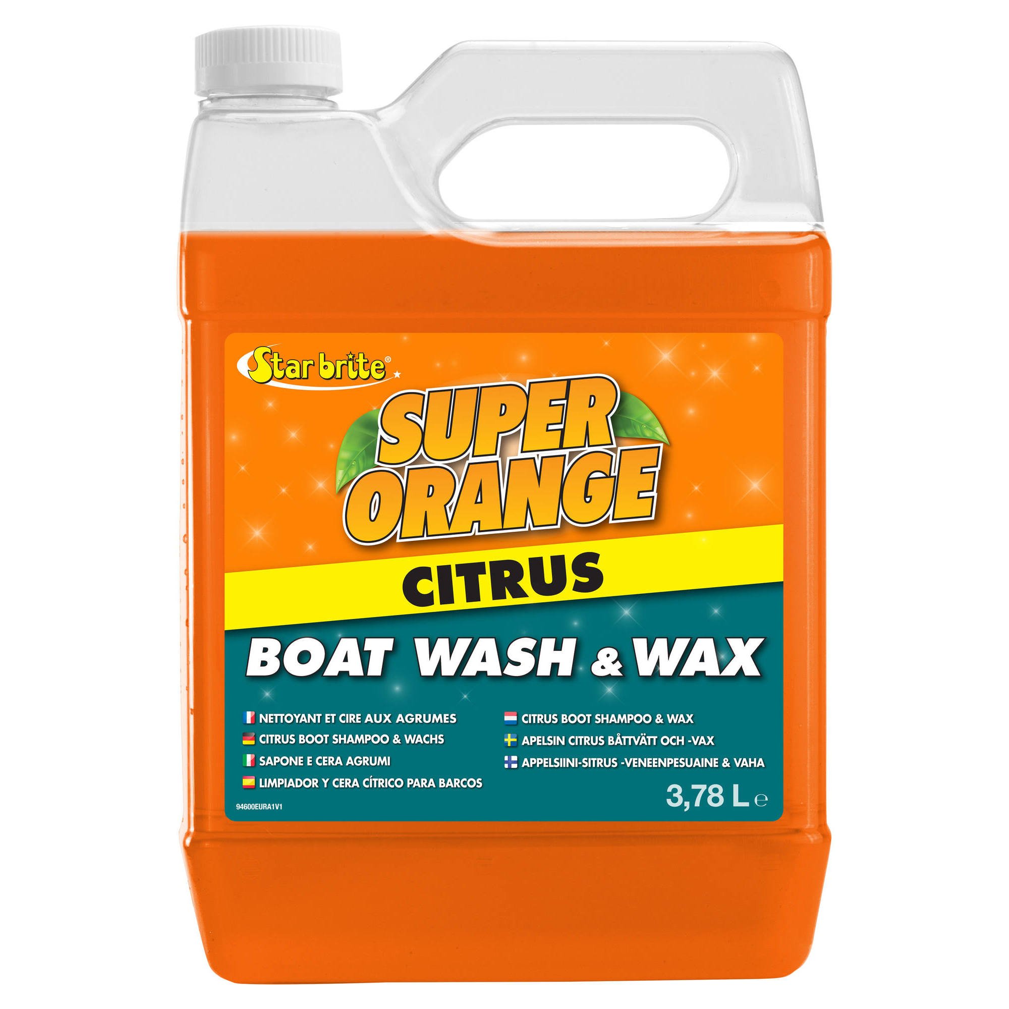 Super Orange Citrus Boat Wash and Wax