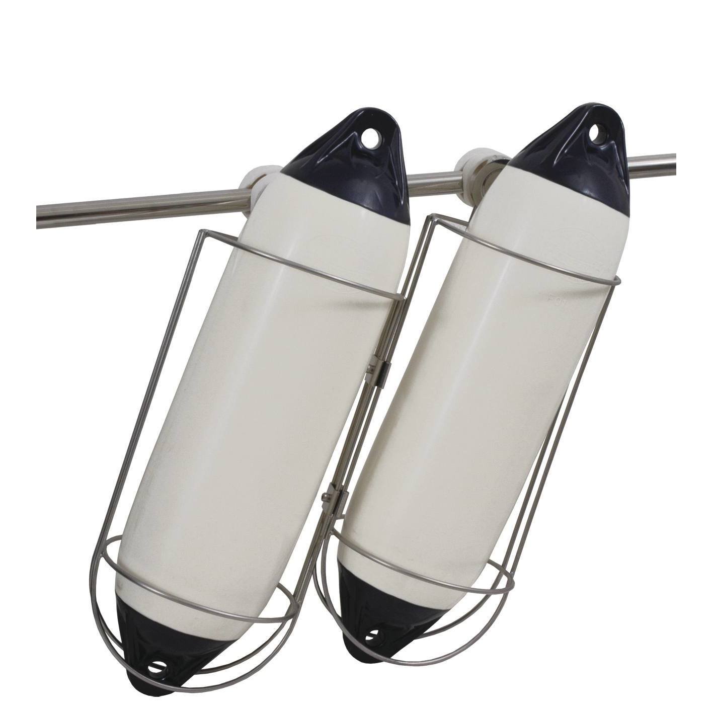 Support porte pare-battage INOX