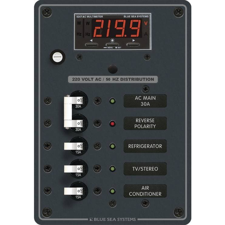 Tableau AC à disjoncteurs Toggle