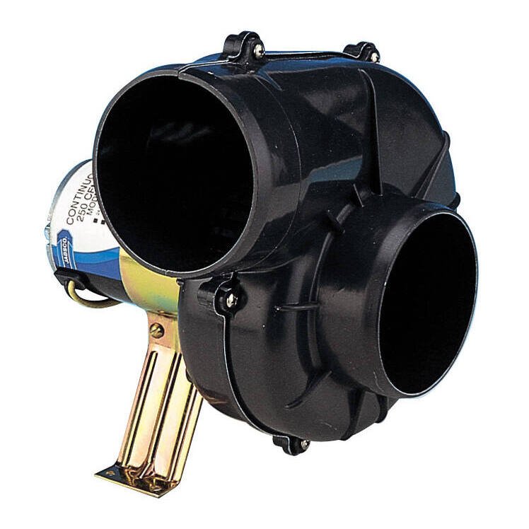 Ventilateur heavy-duty orientable 100mm - 12V - 7,1m3/min