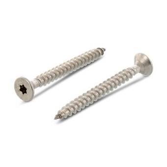 Vis bois agglo tête fraisée renforcée torx - filetage total